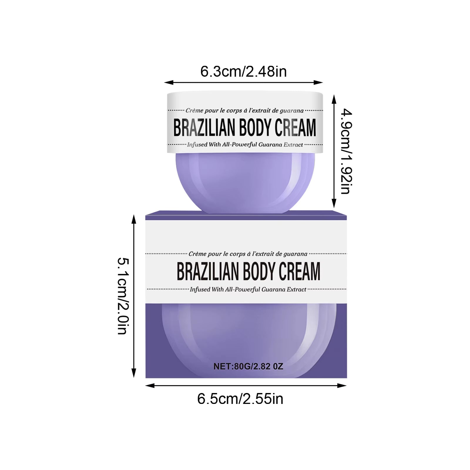 Body Face Cream Has Moisturizing and Firming Effect, Lifting and Shaping, Enhancing Skin Elasticity, Ice Cream Texture